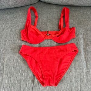 Red Billabong Bikini